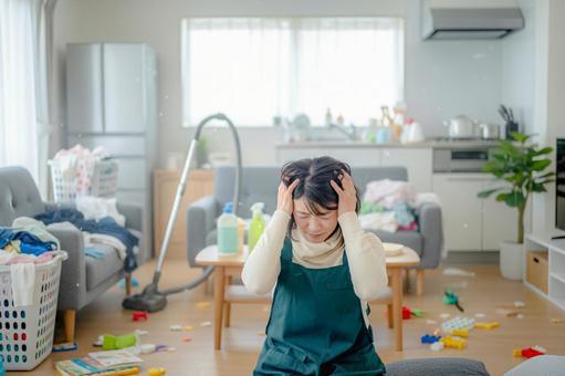 再婚後の女性