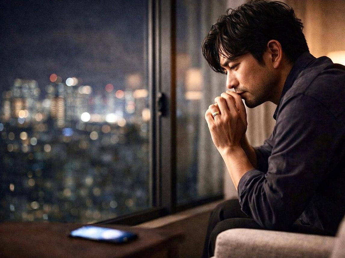 離婚後、男性